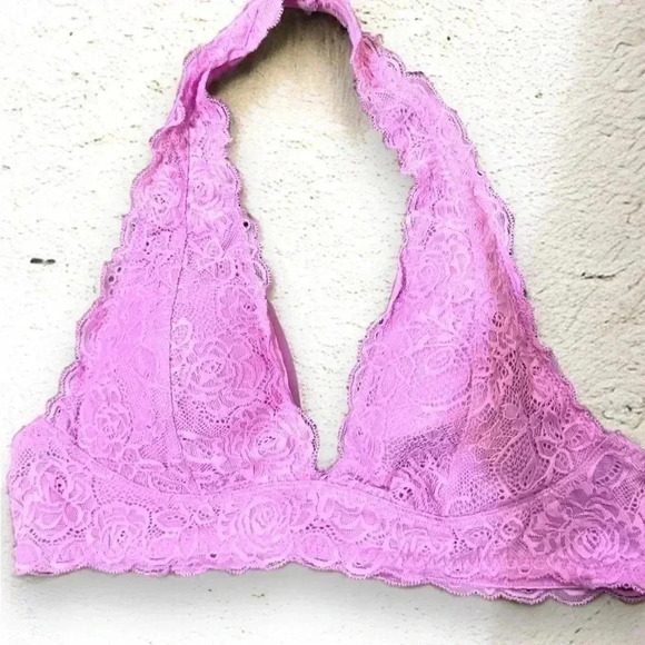 NWOT BP Nordstrom Pink Lavender  Lace Halter L - Picture 1 of 7